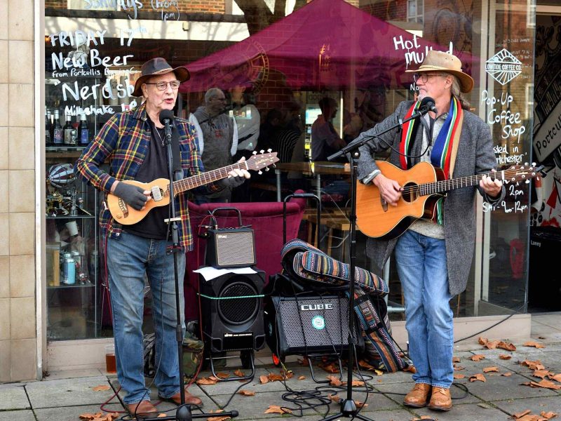 Live music at Flo's Market